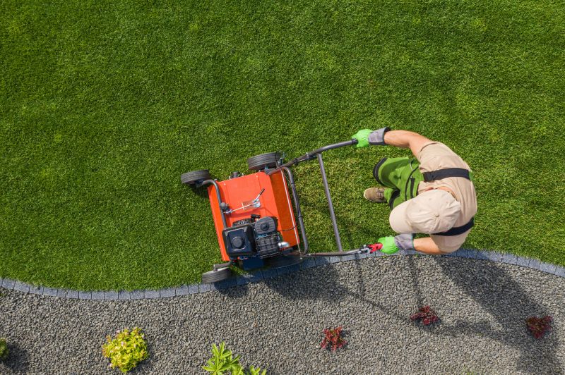 Lawn Mowing Process